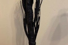 The tree with the branches folded up