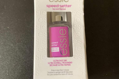 The essie Nail Polish Nail Care Speed Setter Packaging