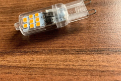 A close up of a bulb