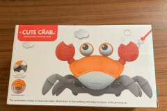 HengGL Baby Bath Toys, 2 in 1 Crab Kids Wind up Toddler Toy for Bathtime Walking along Packaging