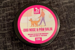 Top down view of the LSW Pet Design Dog Paw & Nose Balm