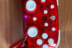 The controller powered on