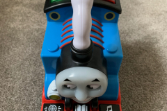 Top view of the Thomas train