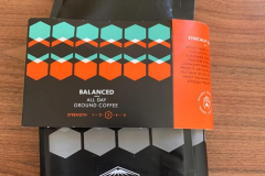 Volcano Coffee Works – Balanced All Day – Single Origin Brazilian Ground Coffee Packaging
