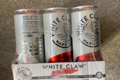 White Claw Hard Seltzer Raspberry Packaging