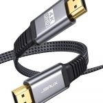 JSAUX Flat Slim HDMI 2.0 Cable product shot