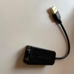 Cable Matters Gigabit USB to Ethernet Adapter out of the box image