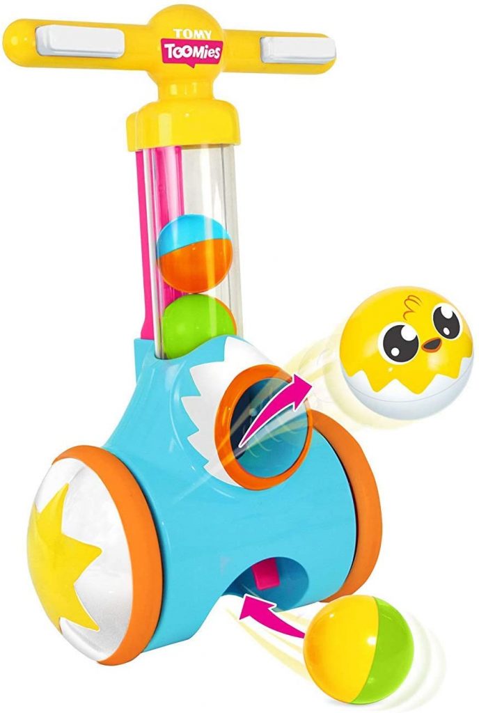 TOMY Toomies Pic & Pop Push Along Baby Toy