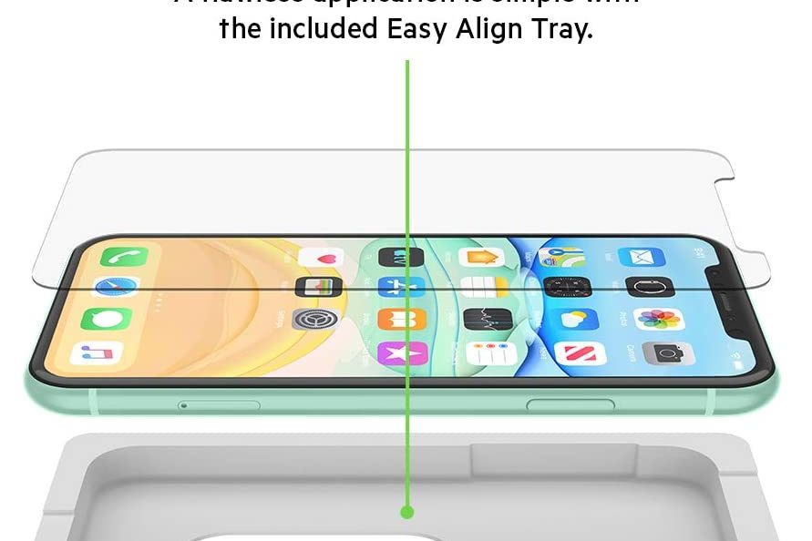 Belkin Screen Force Tempered Glass Screen Protector for iPhone 11/XR product shot