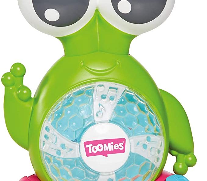 TOMY Toomies Spin & Lights Alien Interactive Baby Musical Toy