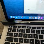 Cable Matters Gigabit USB to Ethernet Adapter picture in use