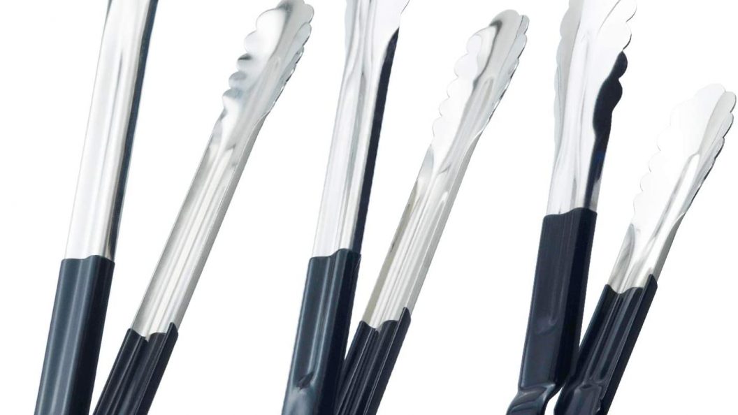 HINMAY Long Food Tongs Stainless Steel Product image
