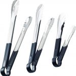 HINMAY Long Food Tongs Stainless Steel Product image