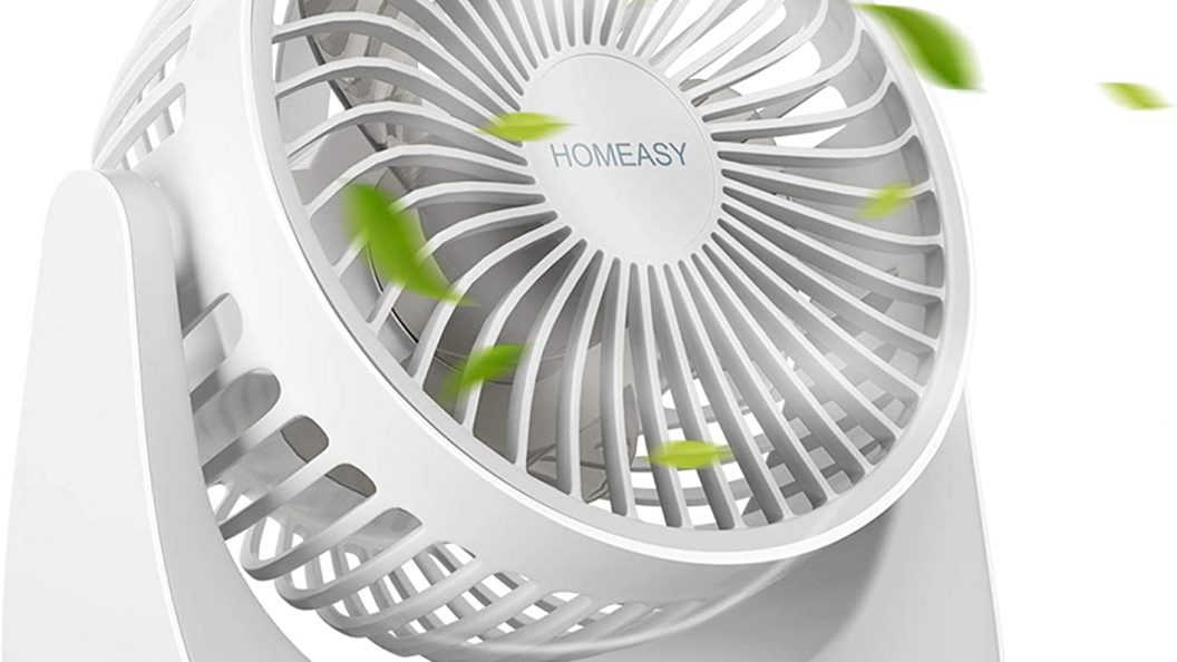 Homeasy USB Desk Fan product shot