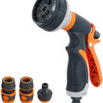 dowskwx High Pressure Garden Hose Nozzle Spray Gun Product image