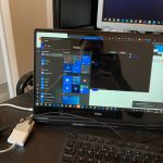 2 USB A devices connected to the hub