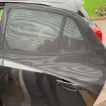 The side window shades from the outside view of the car door