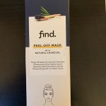Amazon Brand - find. Peel Off Charcoal Mask Packaging
