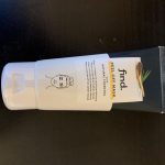 The container the face mask comes in