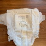 Front of the nappy opened up