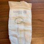 Front of the nappy folded up