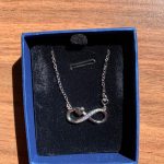 The necklace free in the the box