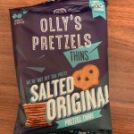 The front of a single bag