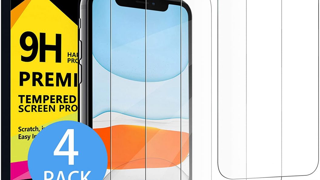 4youquality [4-Pack] Screen Protector for iPhone 11 and iPhone XR Product Image