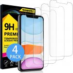 4youquality [4-Pack] Screen Protector for iPhone 11 and iPhone XR Product Image