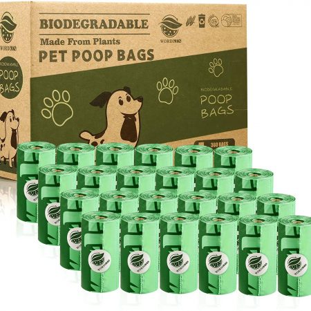 WORDKEN 30% Thicker Biodegradable Dog Poop Bags