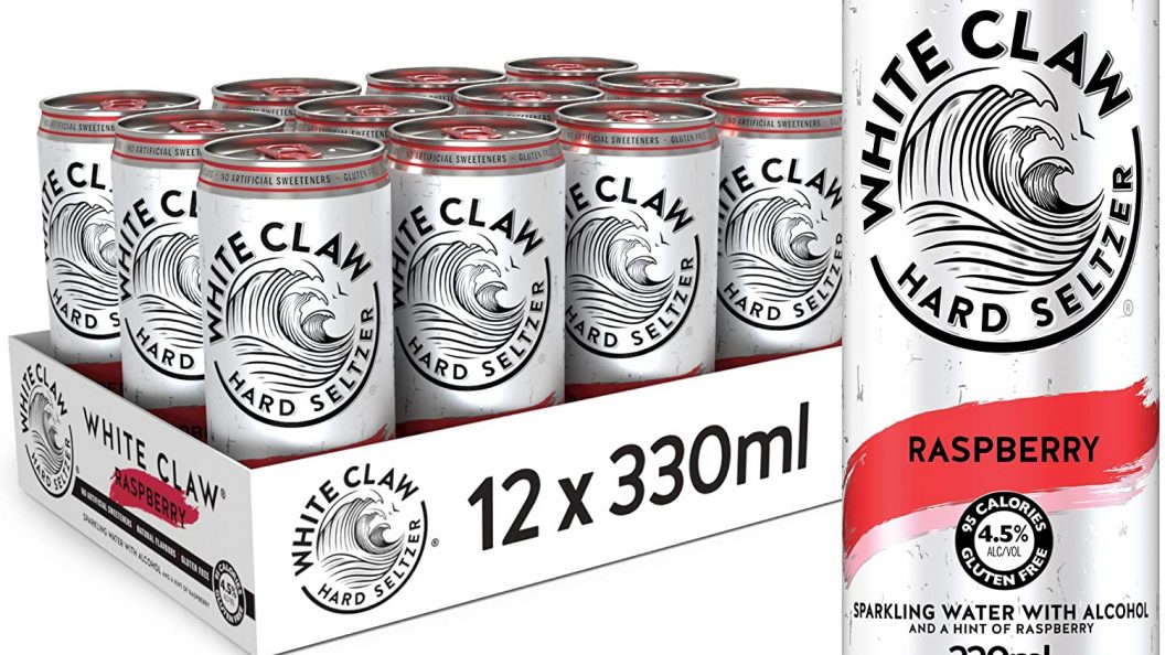 White Claw Hard Seltzer Raspberry Product Image