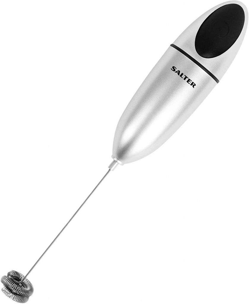 Salter Milk Frother Handheld Electric Frothing Whisk