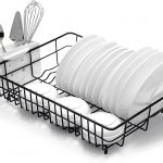 B&Z Black Wire Extra Large Dish Drainer Rack Product Image