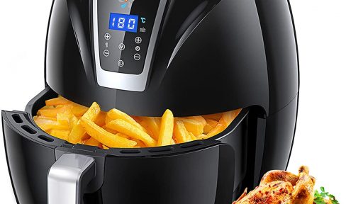 Hosome Family Digital Air Fryer, 2022 Upgrade 3.5L Mini Power Air Fryer 1300W Product Image